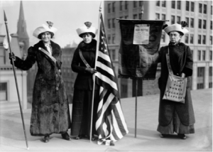 Woman suffrage activists